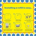 thumbnail image 3 of Gen Diaper Pails Dekor Plus Diaper Pail Refill, 5 Refill Liners, 30% Thicker, Leak-Proof, Powder Scent, 3 of 6