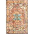 thumbnail image 5 of Unique Loom Timeless Collection Area Rug - Peter (5' x 8' Rectangle Rust Red/Blue), 5 of 6
