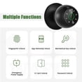 thumbnail image 2 of Chapa Electrónica KeyNexusBlack 3Pzas Biométrico TUYA App Móvil WiFi NIP IC NFC Baterías AAAx4 Incluidas USB C Negro., 2 of 4
