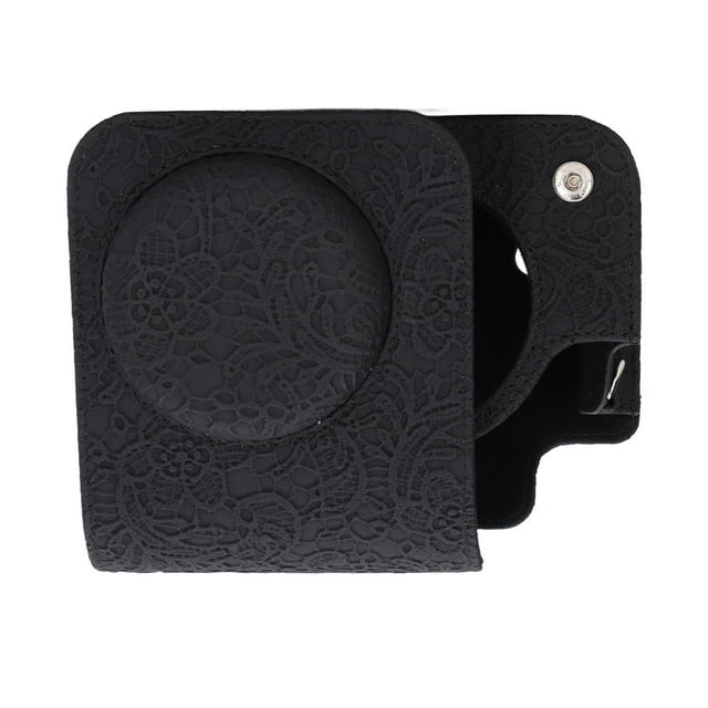 Mini 12 Camera Protective Case, PU Leather Bag With Adjustable Shoulder, Protective & Portable Case Compatible With Mini 12 Camera