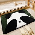 thumbnail image 6 of CSCHome Washable Bathroom Rug Cute Panda Bath Rugs Thick Plush Quick-Drying Floor Mats for Home Tub, 6 of 6