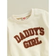 thumbnail image 6 of Daddys Girl Baby Clothes Toddler Fall Winter Outfits Sweatshirt Pants 6M 12M 18M 24M 3Y 2 Piece Set Shirt Sweatpants Suit, 6 of 10