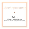 thumbnail image 3 of Juego de sábanas gemelas American Home Collection - 3 piezas de ropa de cama extrasuave &, 3 of 8