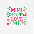 thumbnail image 4 of Inktastic Mimi and Pappy Love Me Grandchild Girls Baby Bodysuit, 4 of 5