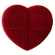 thumbnail image 1 of Caja para anillos con forma de corazón, pequeña caja para guardar anillos, ideal para propuestas, bodas, compromisos y aniversarios, 1 of 7