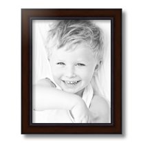 ArtToFrames 10x13 Inch Windsor Mahogany Picture Frame, This Brown MDF Poster Frame is Great for Your Art or Photos, Comes with Regular Glass (4684)