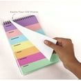thumbnail image 5 of Inkdotpot To Do List Notepad 6 X 9 Paper Stationery, Rainbow To Do List Weekly Planner Spiral Notepad Daily Checklist- Motivational Organizer Planner List Pad- Notepad Tear Off (50 Sheets), 5 of 5