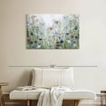 thumbnail image 2 of Elephant Stock Wildflower Fields Wall Art - Horizontal Canvas Wall Art - Living Room Wall Decor - Nature Canvas - Gray And Green Decor By Carol Robinson - 36" x 24", 2 of 8