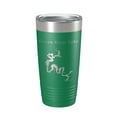 thumbnail image 1 of Green River Lake Map Tumbler Travel Mug Insulated Laser Engraved Coffee Cup Kentucky 20 oz Green, 1 of 1