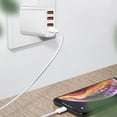 thumbnail image 2 of Universal USB Travel Power Adapter Fast Portable Charger For International Mobile Devices And European, 2 of 5