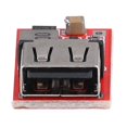 thumbnail image 2 of Reduction Voltage Module Synchronous Rectification Output Overvoltage Protection 12V to 5V 3A USB Charging Module, 2 of 7