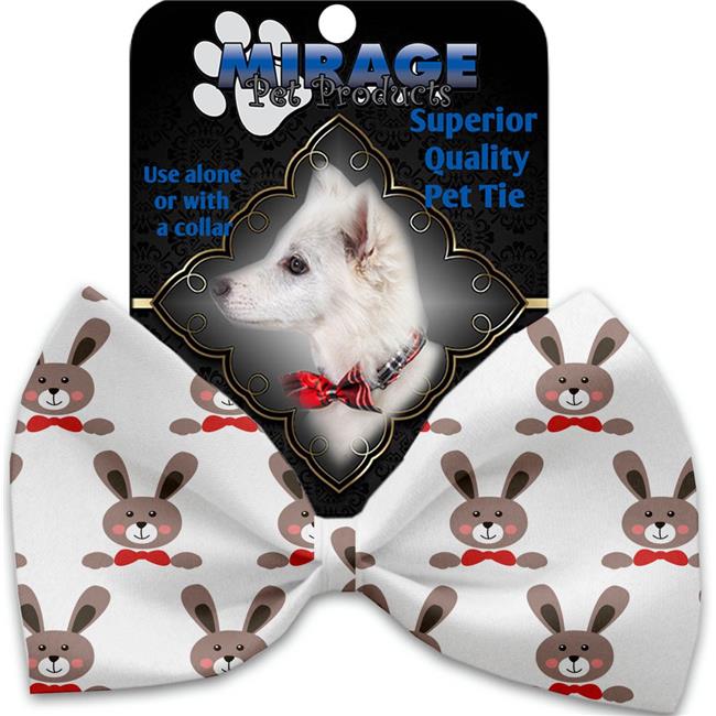 Mirage Pet 1171VBT Dapper Rabbits Pet Bow Tie Collar Accessory with