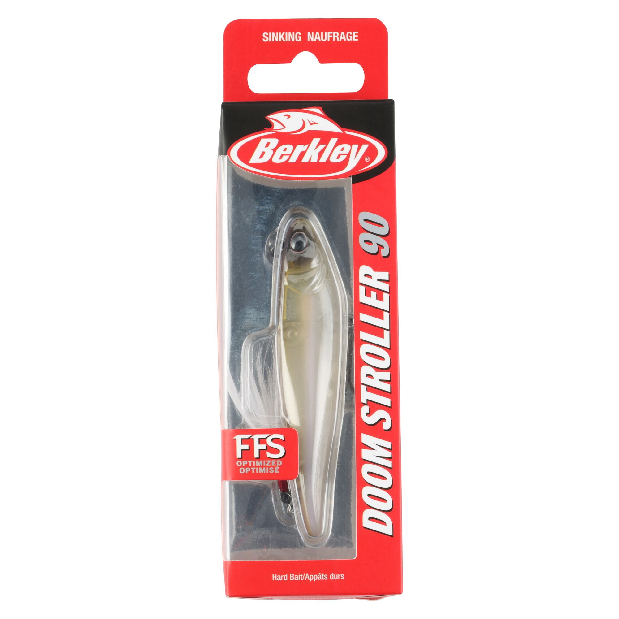 Berkley Doom Stroller Fishing Lure, 3.5 in, MF Minnow (1-count)