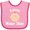 Pink and Fuchsia, variant on Inktastic Future Water Skier Boys or Girls Baby Bib