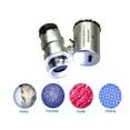 60X Magnifying Loupe with LED Light Portable Jewelers Pocket