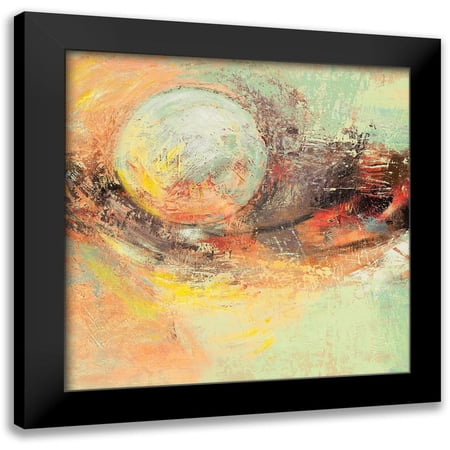 Lucas 12x12 Black Modern Framed Museum Art Print Titled - Luna destate (detail)