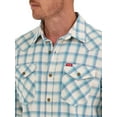 thumbnail image 4 of Wrangler® Men's Slim Fit Long Sleeve Woven Twill Shirt with Sunglasses Cleaner, Sizes S-5XL, 4 of 4