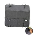 thumbnail image 2 of WASHWEPE Pet Seat Covers for Dogs Heavy Duty Waterproof Black Oxford Cloth Easy Installation, 2 of 2