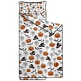 thumbnail image 2 of Classic Elements Halloween Pattern Toddler Nap Mats for Kids Preschool,59"x22" Sleeping Mat Bag or Kids,Toddler Sleeping Bag,Toddler Nap Mat or Daycare, 2 of 6