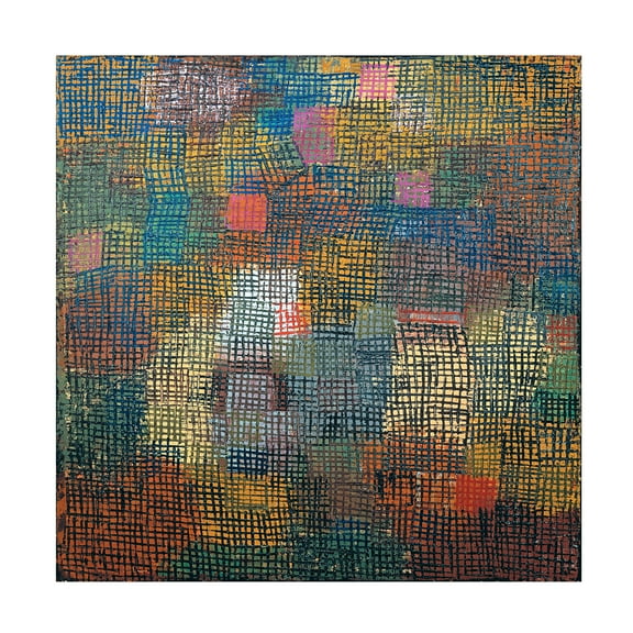 Paul Klee 'Colors From A Distance' Canvas Art
