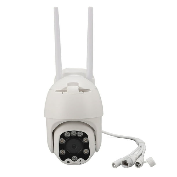 Cámara De Vigilancia Exterior, Grabación Cíclica WiFi Cámara De Seguridad Exterior Aplicación Control Remoto Vista De 320 Grados 3MP HD Con Visión Nocturna Para Exteriores