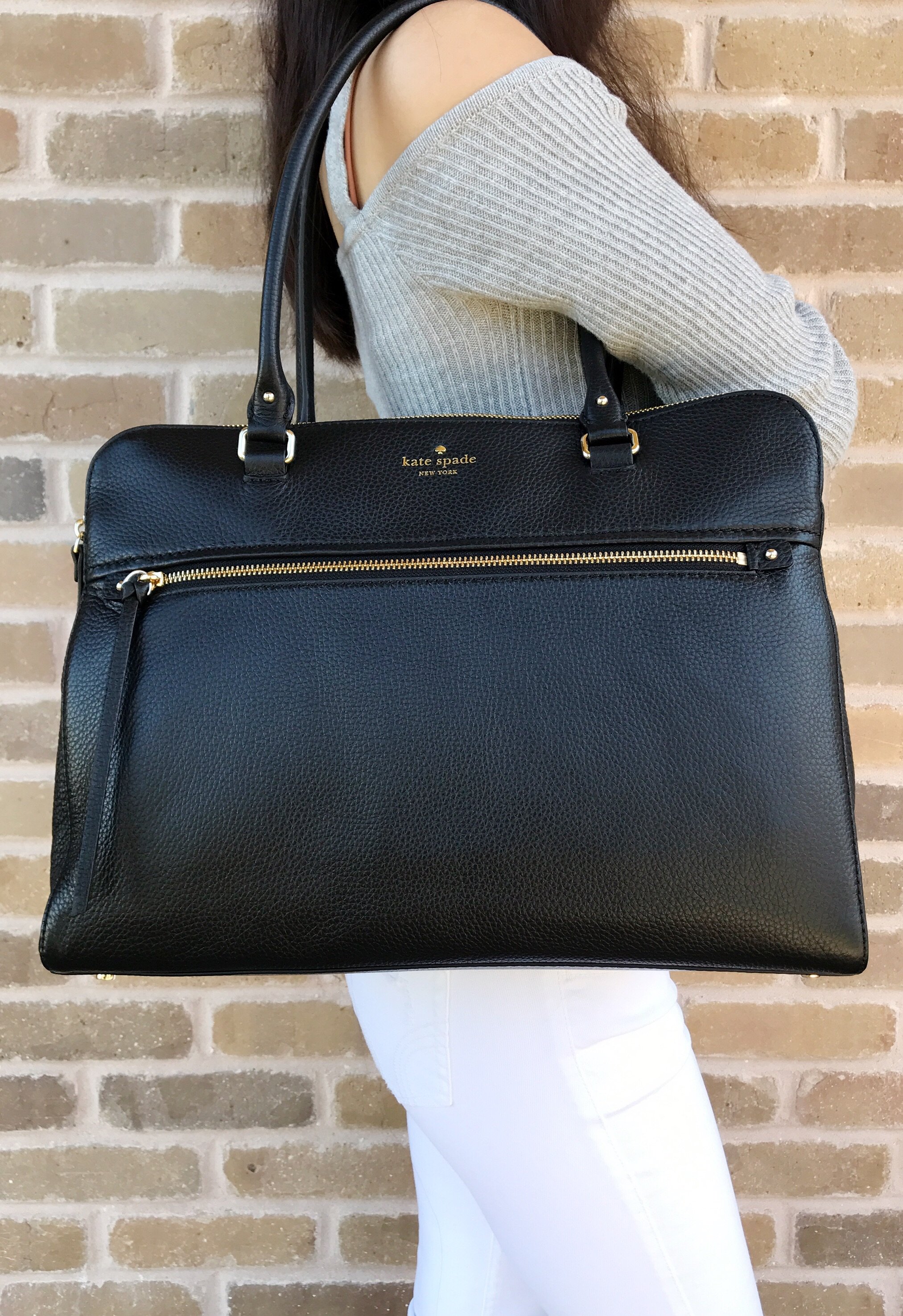 kate spade double zip tote