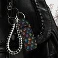 thumbnail image 3 of Yuyamidu Colorful Dog Paw Chapstick Holder Keychain for Women Gifts Novelty Makeup Travel Accessories Lightweight Lip Balm Sleeve Pouch Portable Balm Holders Pouch, 3 of 6