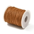 thumbnail image 2 of 1Roll Waxed Cotton Thread Cords Sienna 1.5mm 100yards/roll(300 feet/roll), 2 of 3