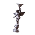 thumbnail image 4 of Candelador de pilares con candelabros de ángel, Figura de manualidades de esculturas únicas de hierro fundido para la decoración de fiestas, porche, mano izquierda, 4 of 8