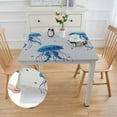 thumbnail image 2 of Acheng Jellyfish Square Tablecloth 100% Polyester Fiber 36*36, 2 of 8
