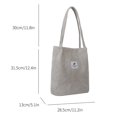 thumbnail image 3 of Bolsa De Hombro Bolso de axila ligero de embrague femenino de moda transpirable para mujer (gris claro) Sywqhk Para Estrenar, 3 of 8