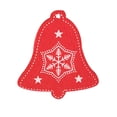thumbnail image 1 of Injueey 10 Uds Año Nuevo árbol De Navidad De Natural adorno colgantes De regalos alces decoración De Navidad Adornos De Navidad Kits de decoración para fiestas rojo Injueey JR0959-13, 1 of 5