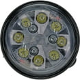 thumbnail image 3 of Tiger Lights 24W LED Sealed Round Light 12V TL3015 For Ford/NewHolland 2000 Flood/Spot OffRoad Light, 3 of 6
