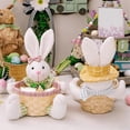 thumbnail image 5 of Easter Candy Dish, Bunny Easter Basket, Easter Candy Storage Basket, Gift Box for Table Decor Easter Gift,B, 5 of 5