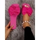 thumbnail image 1 of Butterfly Knot Slippers Women's Fashionable Slip-resistant Beach Shoes, Open-toed Slides For Outdoor Activities, 1 of 4