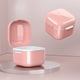 thumbnail image 3 of Estuche de dentadura postiza Yuyangstore con cesta de Colador rosa, 3 of 8