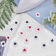 thumbnail image 5 of 48 parches de poliéster de 4 estilos para naipes, para planchar o coser, con apliques de póker, con corazones rojos y negros, con diamantes y espadas., 5 of 6