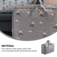 thumbnail image 6 of Gymnture 1Pc Oxford Cloth Pouch Clothing Storage Bag Quilt Bag Moving Doggy Bag (Gray), 6 of 10