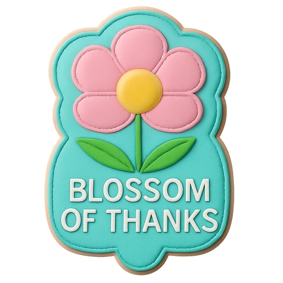 Blossom of Thanks Cookie Cutter - 4x3" Kitchen Fun Creative Design