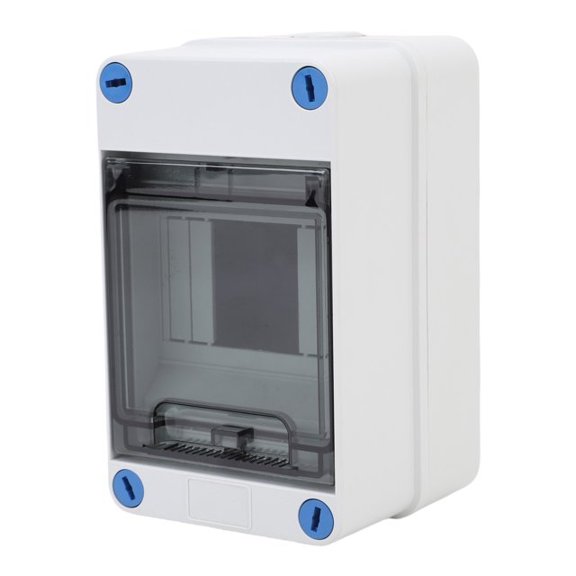 Circuit Breaker Enclosure, 4 Way Distribution Box High Temp Resisting for Construction Site