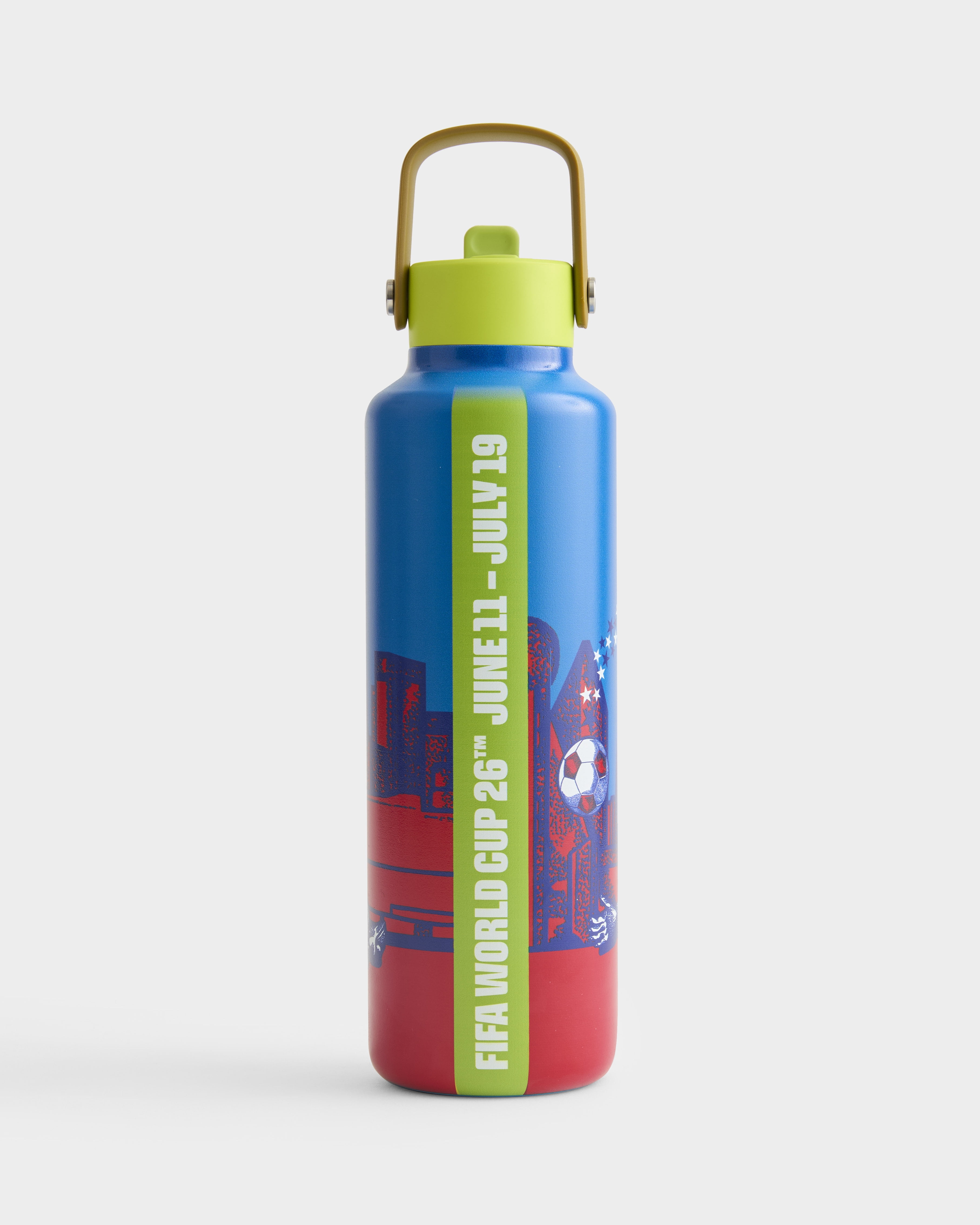 Official FIFA World Cup 26 Drib Insulated Water Bottle – Dallas Edition 24oz