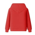 thumbnail image 4 of Vedolay Mens Sweatshirts 2023 Casual Long Sleeve Round Neck Pullover Sweatshirt Red,3XL, 4 of 4
