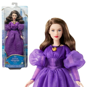 Disney The Little Mermaid Vanessa (Ursula in Disguise) Fashion Doll in Signature Purple Dress