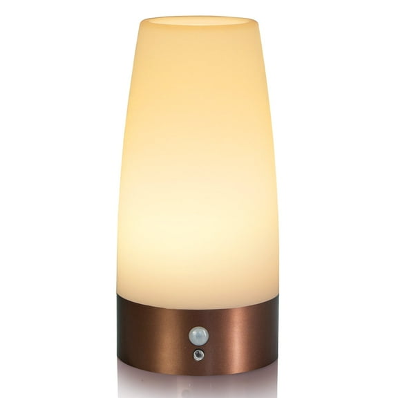 BETUS Motion Sensor Night Light, Battery Operated Lamp Table Desk Lamp for Bedroom, Living Room, Kitchen Kids Room