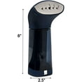 Electrolux Compact Handheld Travel Garment and Fabric Steamer, Black
