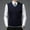 Navy, variant on Bcfgryg Mens Fashion Casual Jacquard V Neck Jacquard Bottomed Plaid Shirt Sleeveless Sweater Vest Mens Sweater Gray L