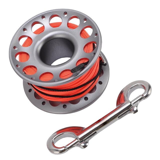 DIVING REEL AVIATION ALUMINUM LIGHTWEIGHT DIVE REEL FOR UNDERWATER EXPLORATION