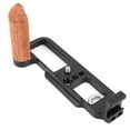 thumbnail image 1 of Quick Release Plate Plate, Black Camera L-Shape Quick Release Plate Plate 1/4-in And 3/8-inch Screw Arca Interface Cold Shoe Mount For Fuji X100V Camera, 1 of 8