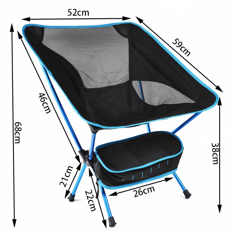 Chaise Camping Pliable Anbte - Ultra Légère Et Solide Jusqu'à 150kg