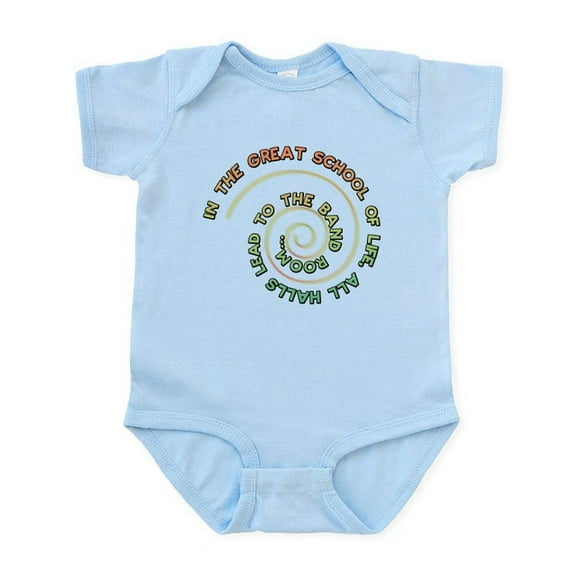 CafePress - All Halls Lead To The Band Room Infant Bodysuit - Baby Light Bodysuit, Size Newborn - 24 Months